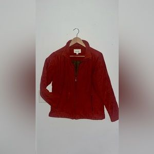 Red Cherokee Textured Coat (S)